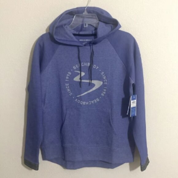 Beachbody Tops - BEACHBODY Women's Go-To Verbiage Wave Pull-Over Hoodie Size S